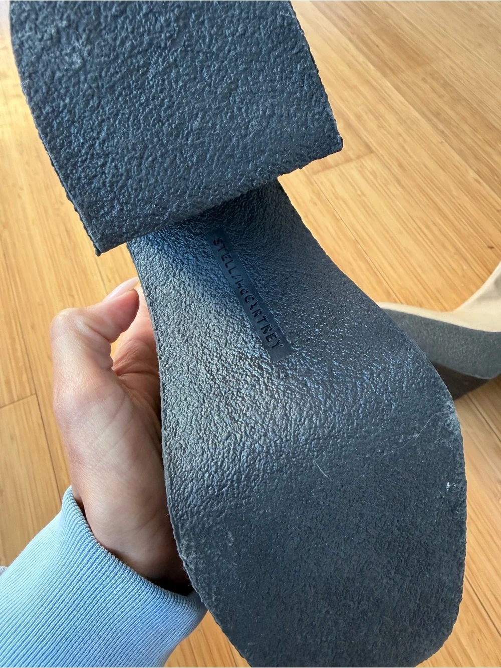 Stella McCartney Faux Leather Platform Boots